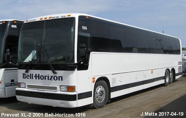 BUS/AUTOBUS: Prevost XL-2 2001 Bell-Horizon