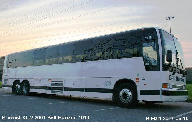 BUS/AUTOBUS: Prevost XL-2 2001 Bell-Horizon