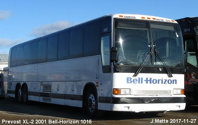 BUS/AUTOBUS: Prevost XL-2 2001 Bell-Horizon