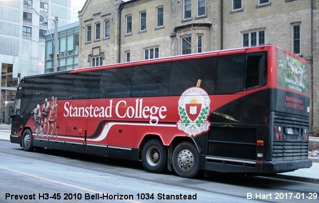 BUS/AUTOBUS: Prevost H3-45 2010 Bell-Horizon