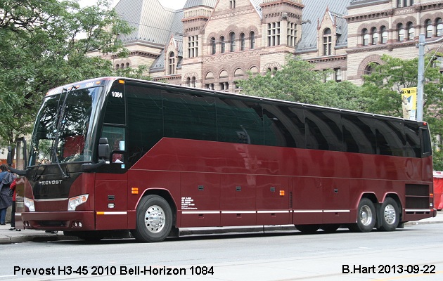 BUS/AUTOBUS: Prevost H3-45 2010 Bell-Horizon
