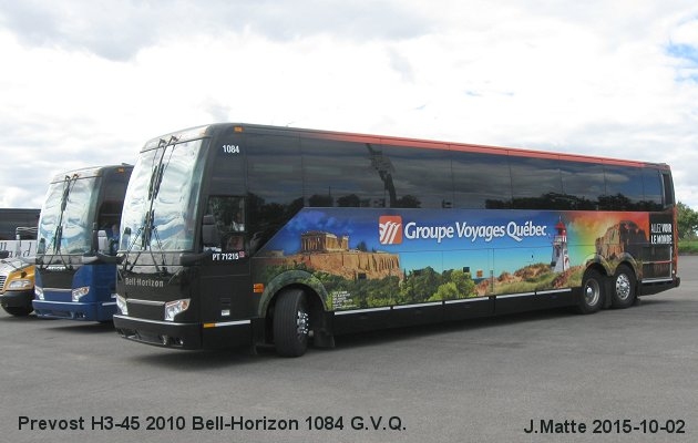 BUS/AUTOBUS: Prevost H3-45 2010 Bell-Horizon