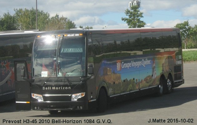 BUS/AUTOBUS: Prevost H3-45 2010 Bell-Horizon