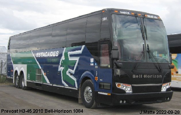 BUS/AUTOBUS: Prevost H3-45 2010 Bell-Horizon