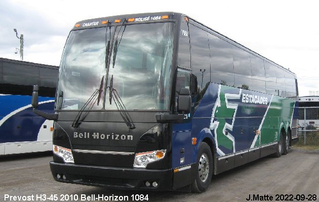 BUS/AUTOBUS: Prevost H3-45 2010 Bell-Horizon