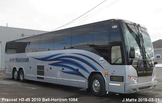 BUS/AUTOBUS: Prevost H3-45 2021 Bell-Horizon