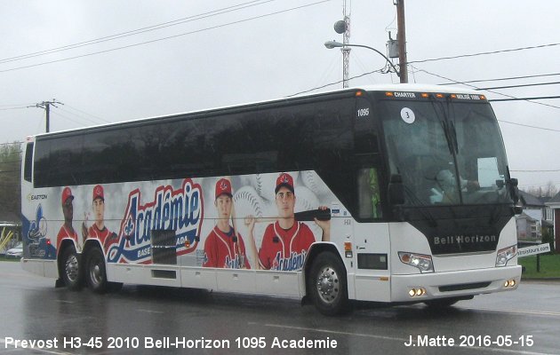BUS/AUTOBUS: Prevost H3-45 2010 Bell-Horizon