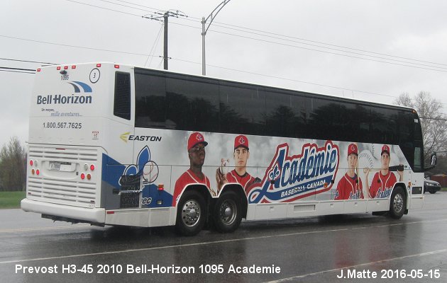 BUS/AUTOBUS: Prevost H3-45 2010 Bell-Horizon