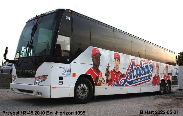 BUS/AUTOBUS: Prevost H3-45 2010 Bell-Horizon