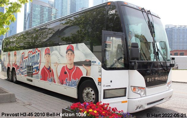BUS/AUTOBUS: Prevost H3-45 2010 Bell-Horizon