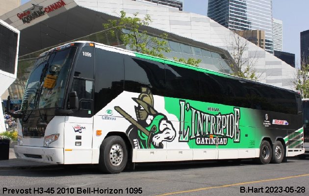 BUS/AUTOBUS: Prevost H3-45 2010 Bell-Horizon