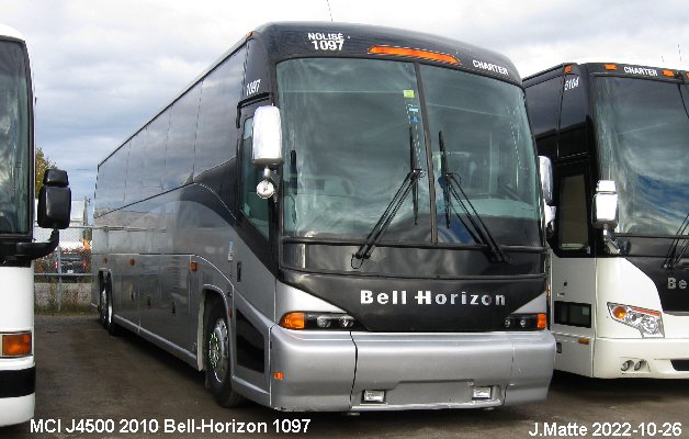 BUS/AUTOBUS: MCI J4500 2010 Bell-Horizon