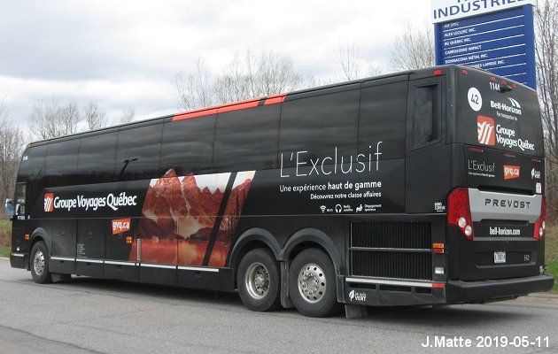 BUS/AUTOBUS: Prevost H3-45 2011 Bell-Horizon