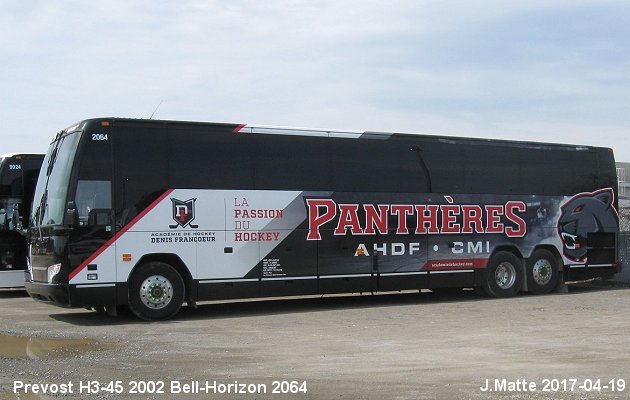 BUS/AUTOBUS: Prevost H3-45 2002 Bell-Horizon