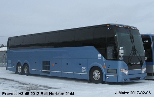 BUS/AUTOBUS: Prevost H3-45 2012 Bell-Horizon