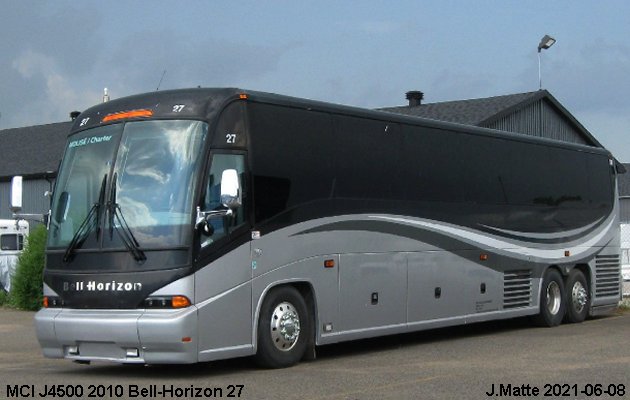 BUS/AUTOBUS: MCI J4500 2010 Bell-Horizon
