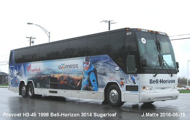 BUS/AUTOBUS: Prevost H3-45 1998 Bell-Horizon