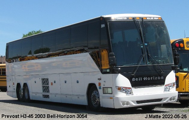 BUS/AUTOBUS: Prevost H3-45 2003 Bell-Horizon