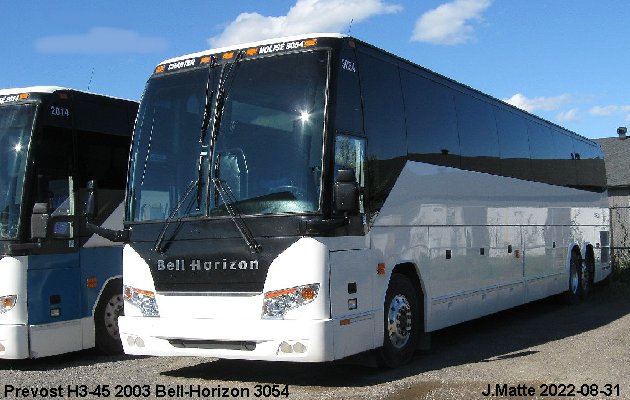 BUS/AUTOBUS: Prevost H3-45 2003 Bell-Horizon