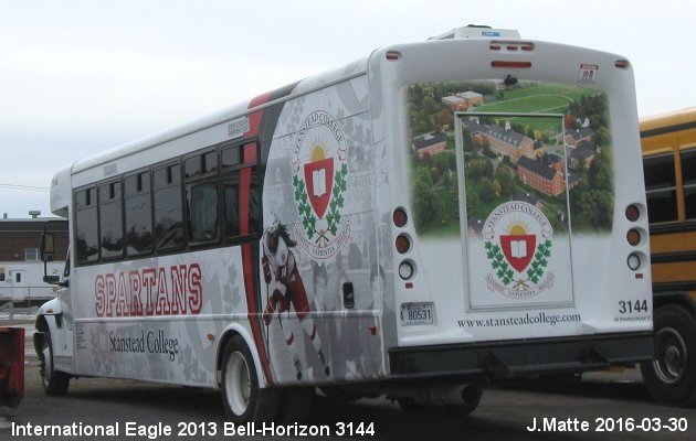 BUS/AUTOBUS: International Eagle 2013 Bell-Horizon