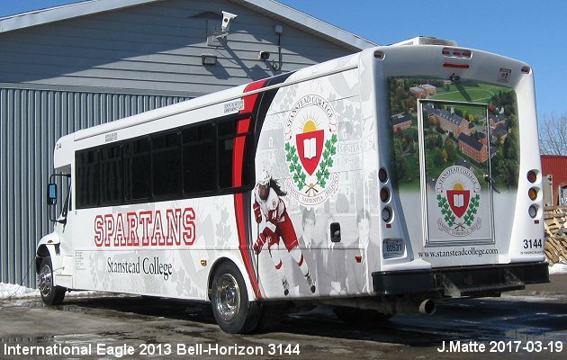 BUS/AUTOBUS: International Eagle 2013 Bell-Horizon