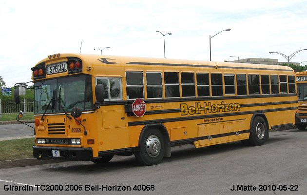 BUS/AUTOBUS: Blue Bird TC2000 2006 Bell-Horizon