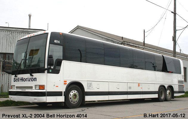 BUS/AUTOBUS: Prevost XL-2 2004 Bell-Horizon
