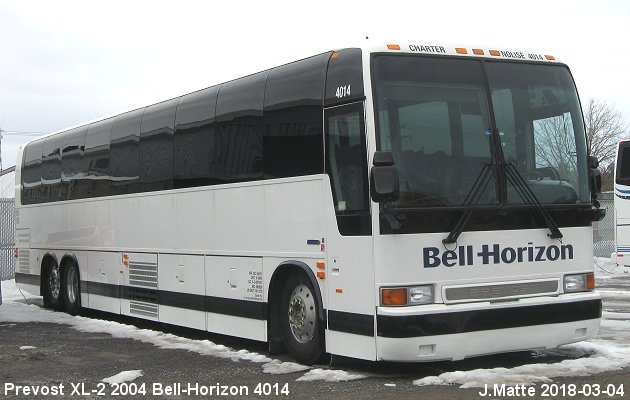 BUS/AUTOBUS: Prevost XL-2 2004 Bell-Horizon