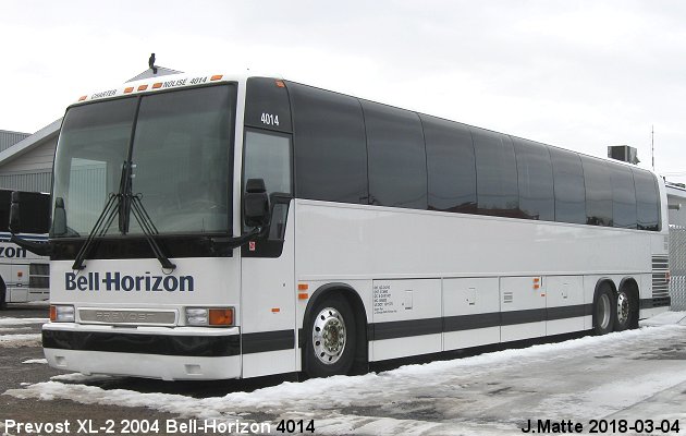BUS/AUTOBUS: Prevost XL-2 2004 Bell-Horizon