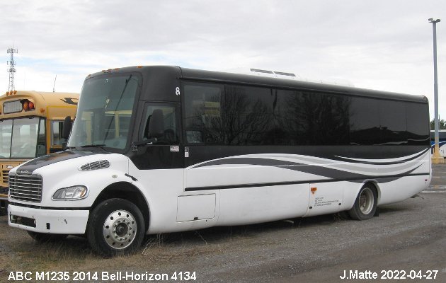 BUS/AUTOBUS: ABC M1235 2014 Bell-Horizon