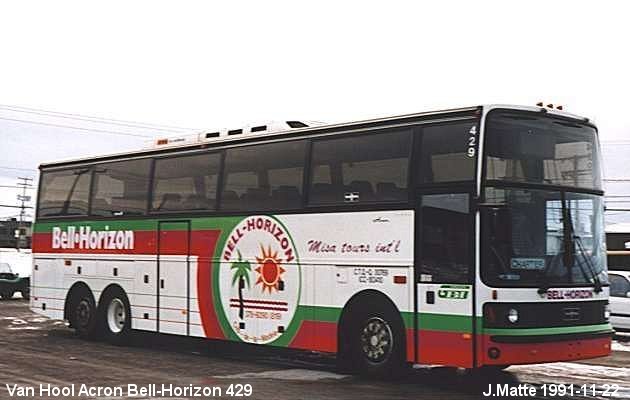 BUS/AUTOBUS: Van Hool Acron 1992 Bell-Horizon