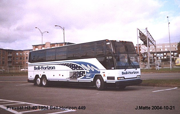 BUS/AUTOBUS: Prevost H3-40 1944 Bell-Horizon