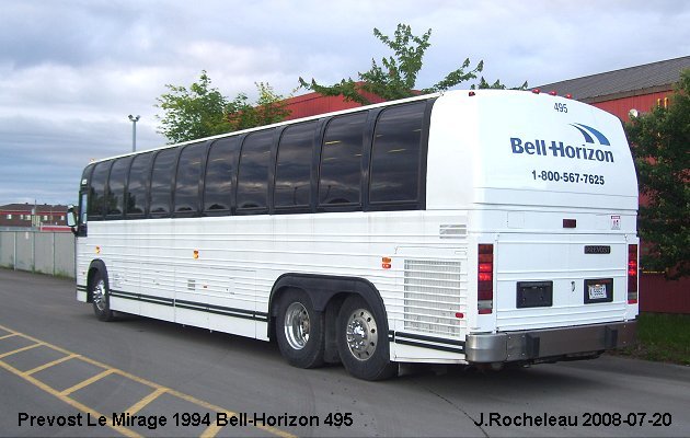 BUS/AUTOBUS: Prevost Mirage 1994 Bell-Horizon