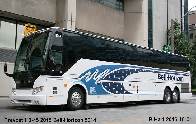 BUS/AUTOBUS: Prevost H3-45 2005 Bell-Horizon