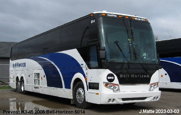 BUS/AUTOBUS: Prevost H3-45 2005 Bell-Horizon