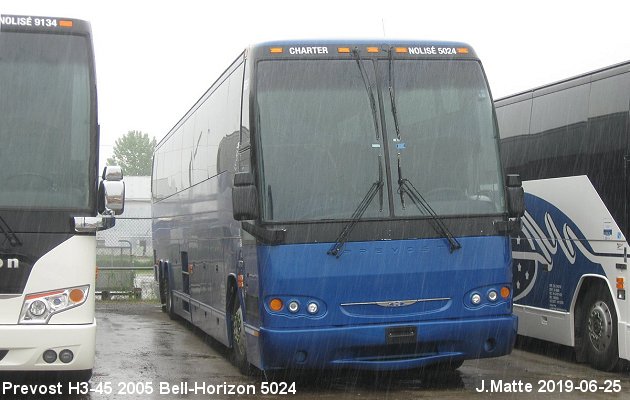 BUS/AUTOBUS: Prevost H3-45 2005 Bell-Horizon