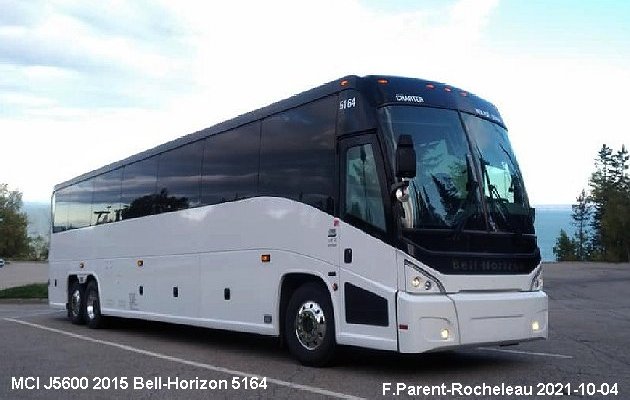 BUS/AUTOBUS: MCI J4500 2015 Bell-Horizon
