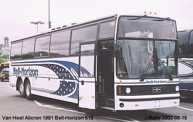 BUS/AUTOBUS: Van Hool Alicron 1991 Bell-Horizon