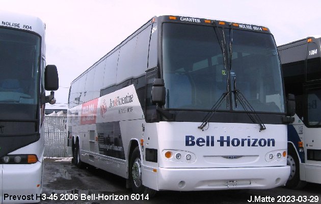 BUS/AUTOBUS: Prevost H3-45 2006 Bell-Horizon