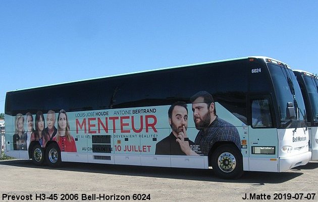 BUS/AUTOBUS: Prevost H3-45 2006 Bell-Horizon