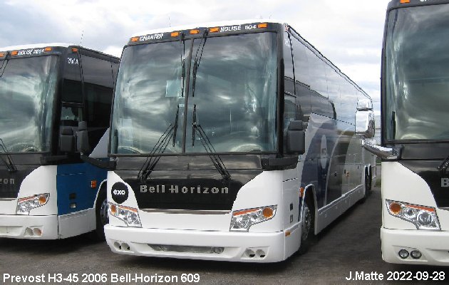 BUS/AUTOBUS: Prevost H3-45 2006 Bell-Horizon