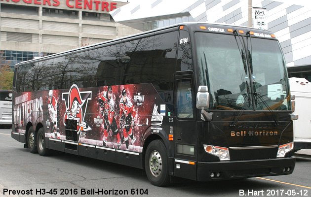 BUS/AUTOBUS: Prevost H3-45 2016 Bell-Horizon