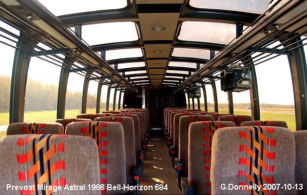 BUS/AUTOBUS: Prevost Mirage Astral 1986 Bell-Horizon