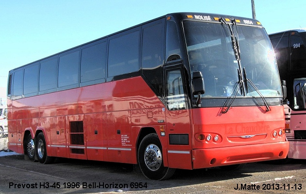 BUS/AUTOBUS: Prevost H3-45 1996 Bell-Horizon