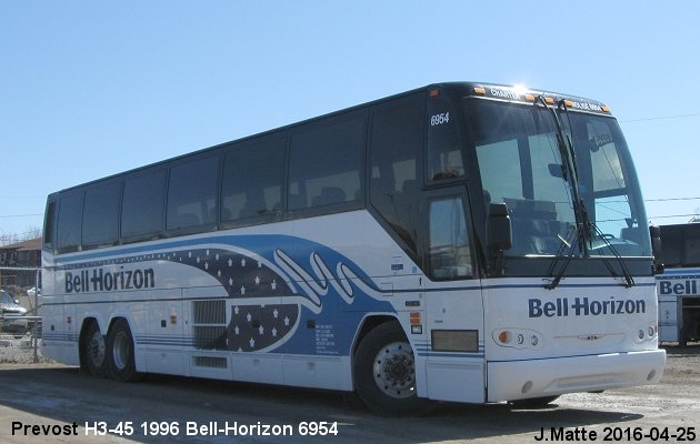 BUS/AUTOBUS: Prevost H3-45 1996 Bell-Horizon