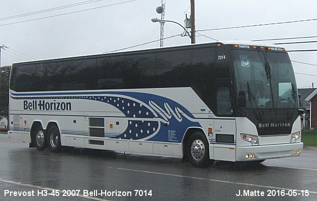 BUS/AUTOBUS: Prevost H3-45 2007 Bell-Horizon