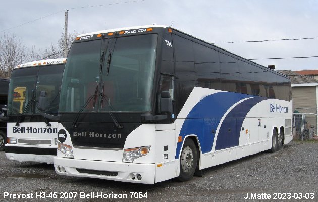 BUS/AUTOBUS: Prevost H3-45 2007 Bell-Horizon