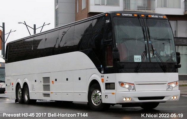 BUS/AUTOBUS: Prevost H3-45 2017 Bell-Horizon