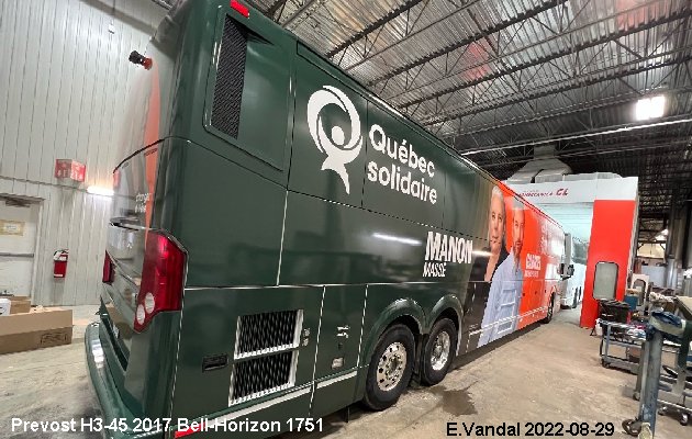 BUS/AUTOBUS: Prevost H3-45 2017 Excellence