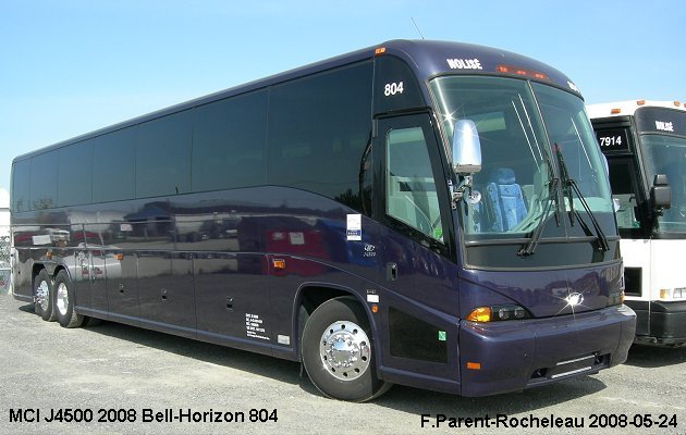 BUS/AUTOBUS: MCI J4500 2008 Bell-Horizon